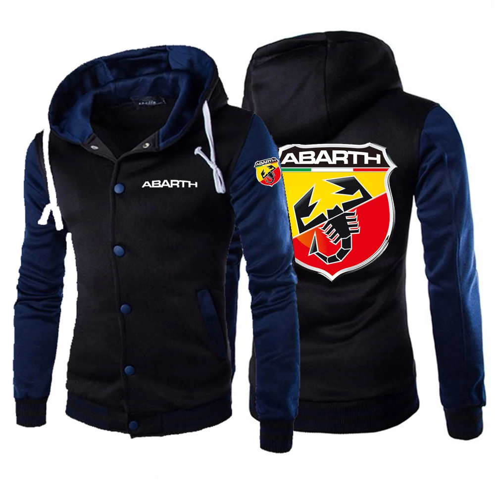 

New ABARTH Autumn Men Motors Jackets Designer Hoodie Uniform Baseball Coat Sport Cotton Sweatshirt