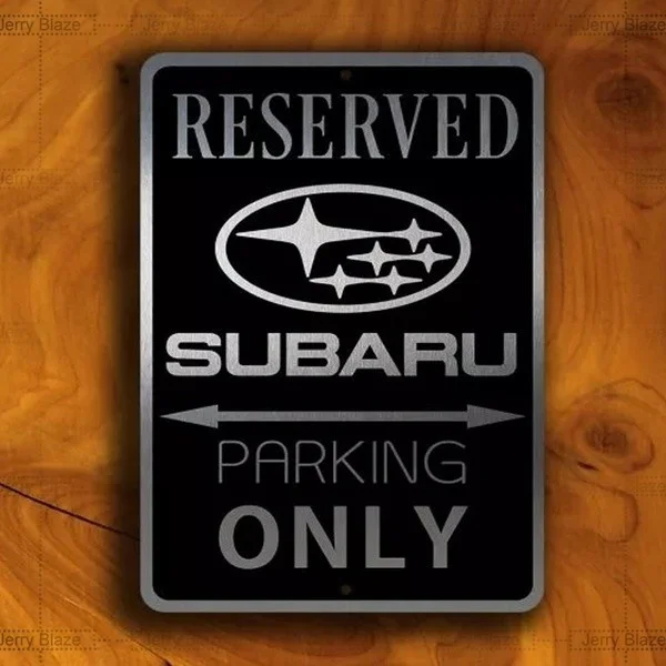 

Funny Vintage Reserved Parking Only Tin Sign Retro Metal Sign Metal Poster Metal Decor Wall Sign Wall Poster Wall Dec