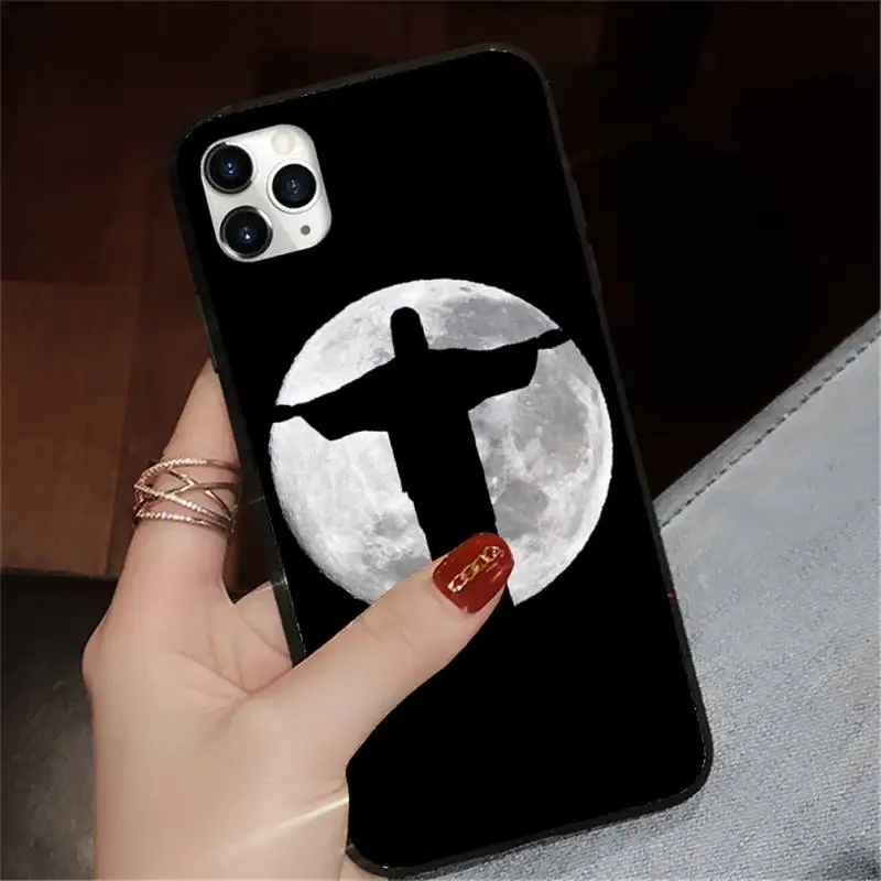 

Jesus Faith high quality painting mobile Phone Case for iPhone 11 12 pro XS MAX 8 7 6 6S Plus X 5S SE 2020 XR