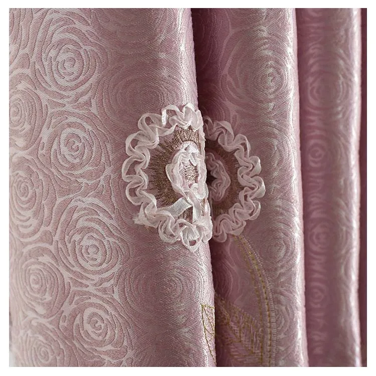 

Modern Simple Jacquard Shading Curtains for Living room Dining Room Bedroom. 100% Polyester