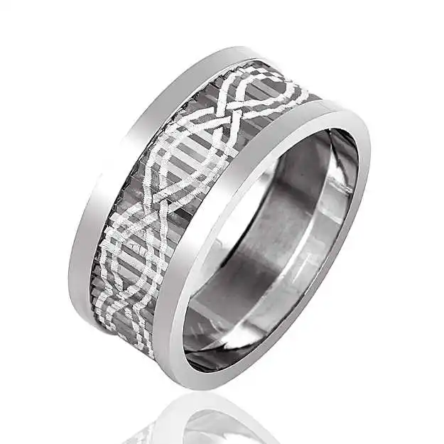 

Обручальное кольцо из стерлингового серебра с родиевым покрытием