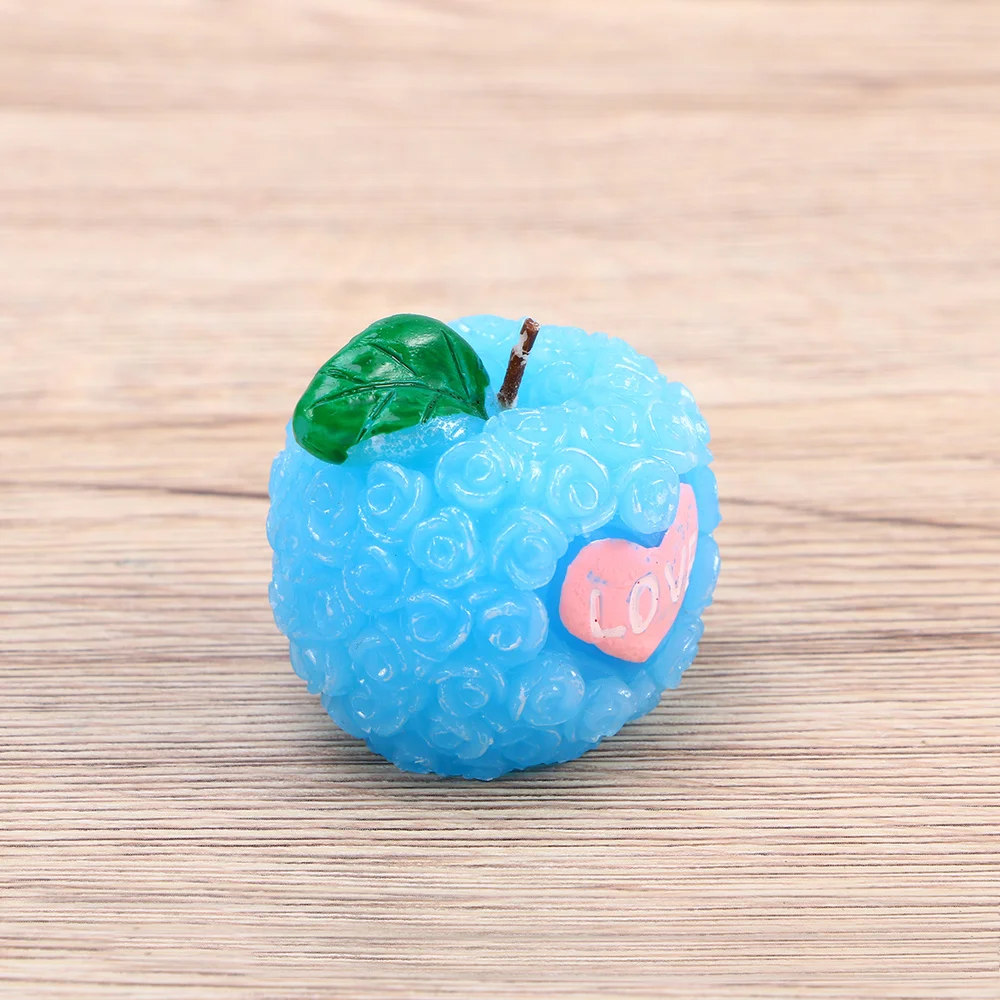 Ароматизированная Свеча в форме яблока рождественская свеча из парафина и