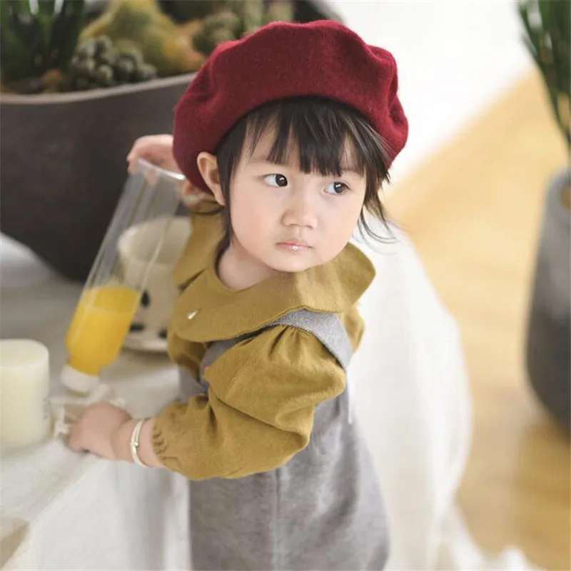 2019 повседневные блузки для новорожденных девочек новый стиль одежда с длинным