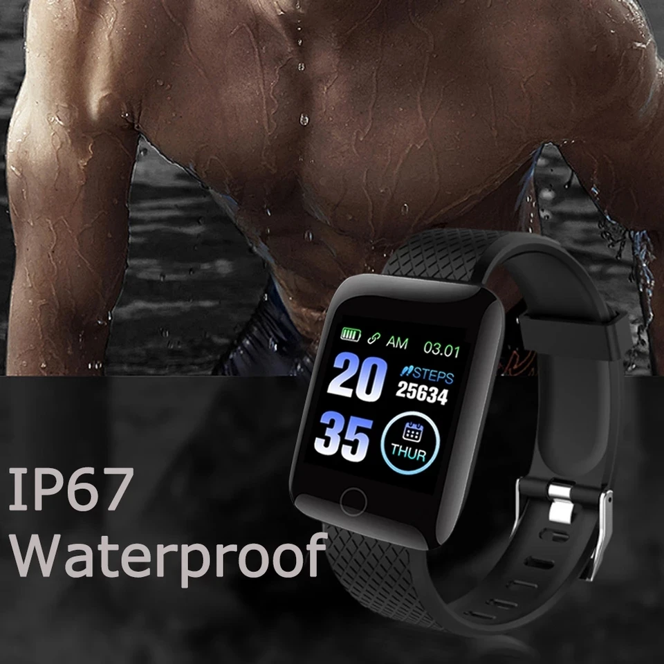 

D13 Smart Watch 116 Plus Heart Rate Smart Wristband Sports Watches Smart Band Waterproof Smartwatch for Android iOS Dropshipping