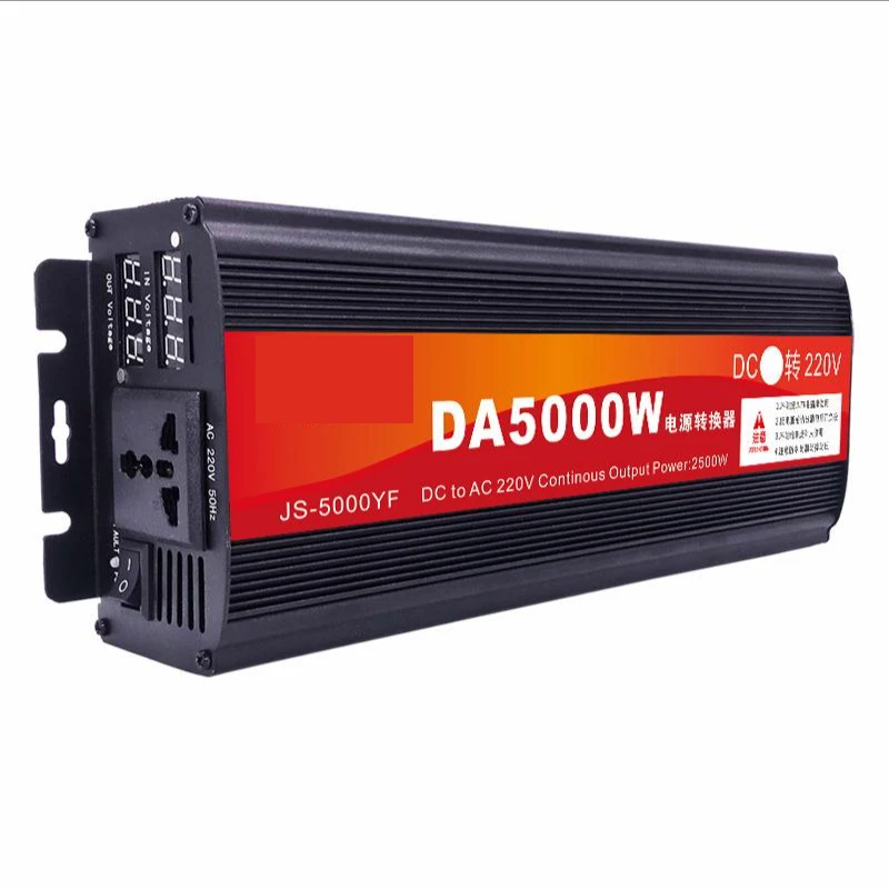 Бытовой инвертор 5000 Вт 12v24v48v60v72v220v1600w2200w3000w4000w для транспортных средств