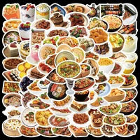 1090pcs cartoon delicious food graffiti stickers for kid toys laptop luggage car skateboard phone room decorate stickers decal