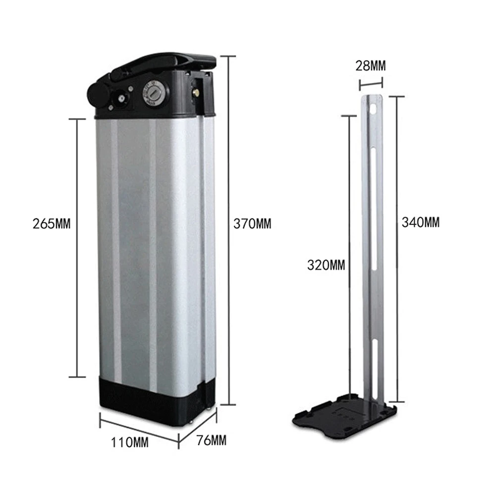 Защитный футляр для аккумулятора электровелосипеда 36 В 48 чехол держатель