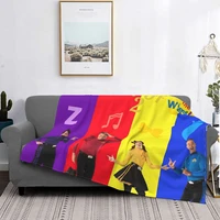 best music wiggles tour 2021 kokmeneh blanket bedspread bed plaid blankets sofa blankets blanket hoodie bedspreads for bed