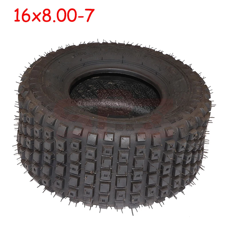 

16x8.00-7 Off Road Tire For 125cc 110cc Four Wheel Motorcycle ATV ATV Go Kart Wheel Accessories 16*8-7