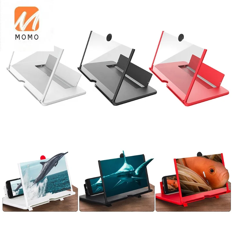 

High definition Original Patent Top Quality 2 in 1 HD 10 12 14 16" Mobile Phone Screen Amplifier Magnifier 3D Portable