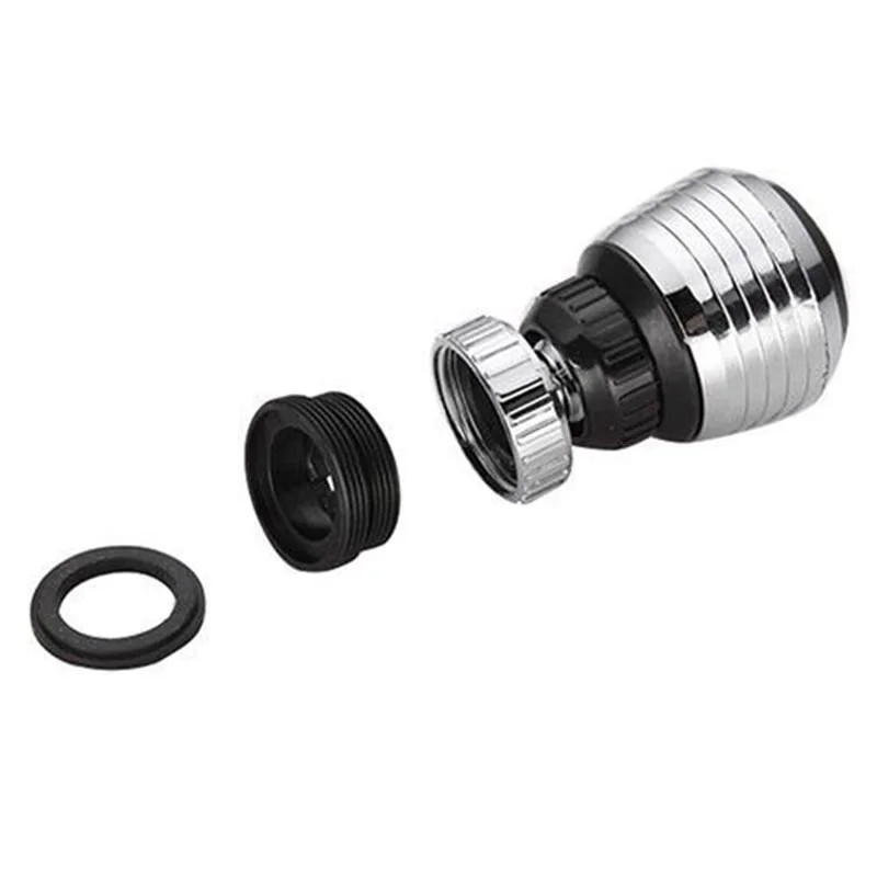 

Newest 360 Degree Rotate Swivel Faucet Nozzle Filter Adapter Water Saving Tap Aerator Diffuser Bathroom Shower Kitchen Tools Hot