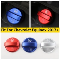 yimaautotrims auto oil gas tank switch knob cover trim fit for chevrolet equinox 2017 2018 2019 2020 2021 2022 interior kit