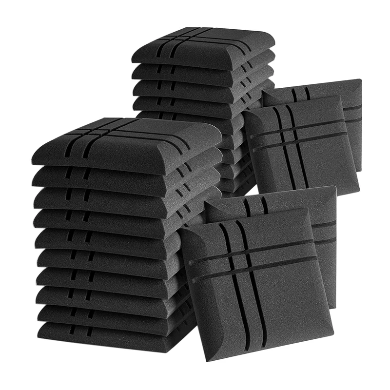 

Acoustic Panels Line Design Sound Proof Padding Decorative Wall Tiles for Acoustic Treatment Studio Foams
