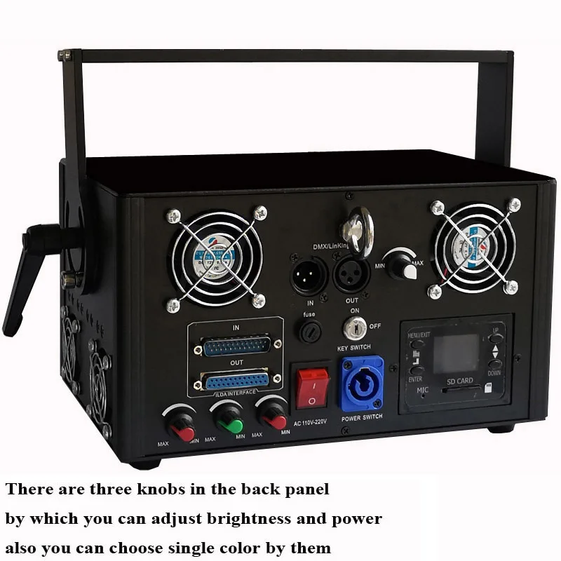 5 Вт RGB 3D лазерный светильник Show 5000 МВт проектор с эффектом для DJ Рождество Dj