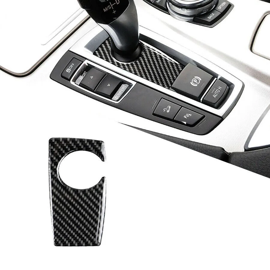 

Carbon Fiber Interior Knob Cover Trim For BMW F07 F10 X3 F25 X4 F26 2009-2016 Automotive Goods Car Accessories