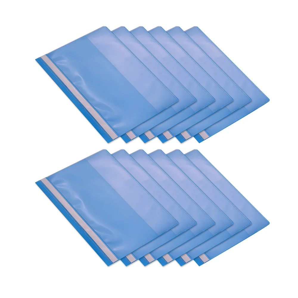 12 шт. Прозрачный передний отчет защита для файлов проекта размер буквы с крепежом