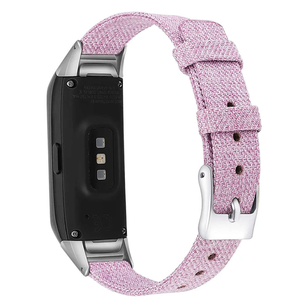 Нейлоновый тканевый ремешок для часов Samsung Galaxy сменный Браслет подходит