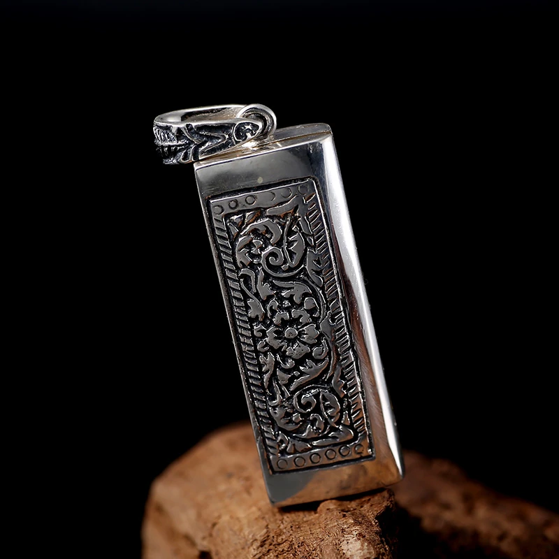Single pendant Zabra из чистого 925 серебро Гармоника могут быть озвучены Прохладный Подвеска для Для женщин Для мужчин Винтаж Любовь Панк Шарм Для женщин Серебряные ювелирные изделия - Цвет камня: Single pendant