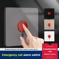 emergency call button alarm key reset manual distress report button fire panel switch wall sos fire alarm panel button for help