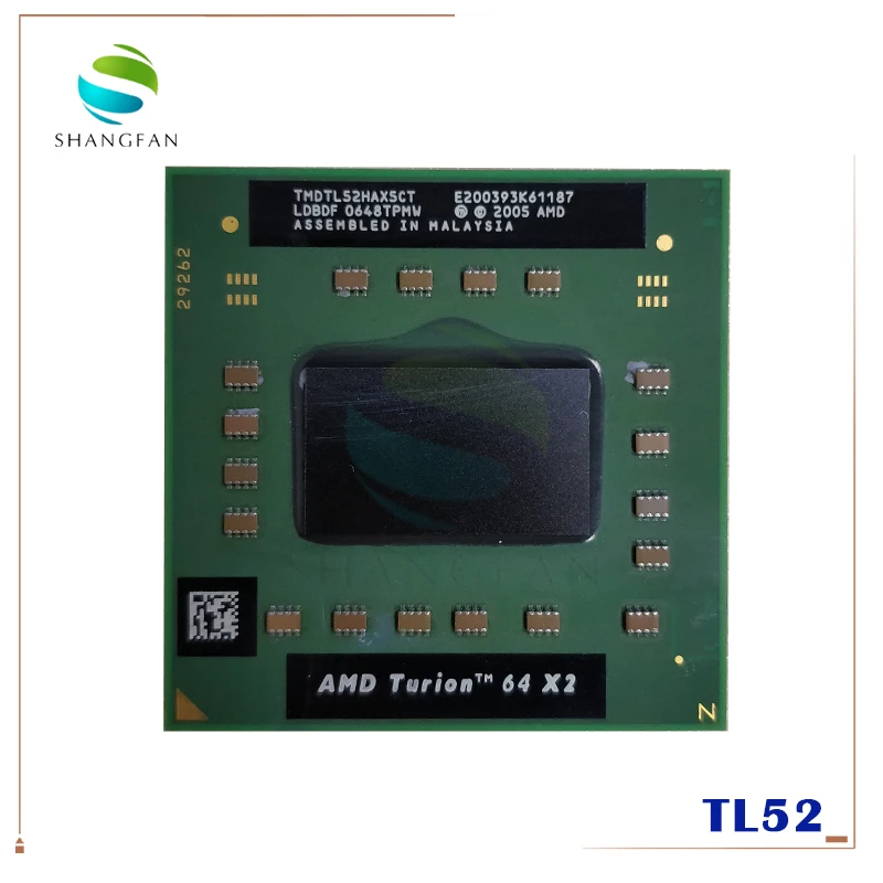 AMD Turion 64 X2 мобильный технологии TL52 TL 52 TMDTL52HAX5CT Процессор ноутбук процессор разъем