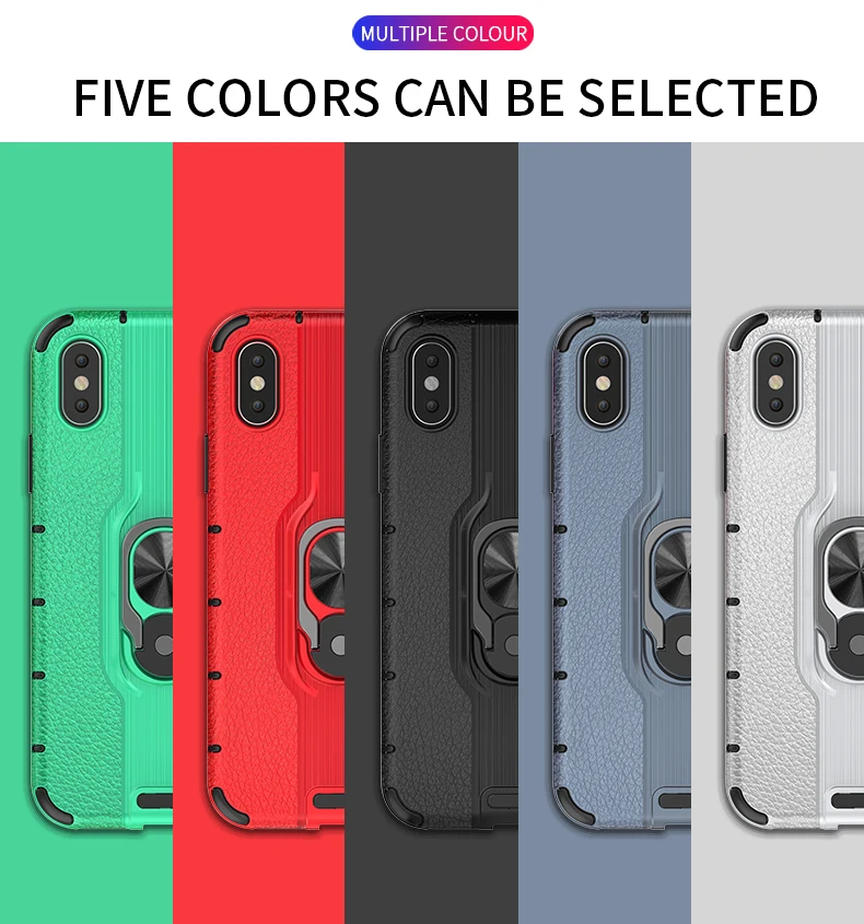 Чехол на Redmi Note 7 Alita 2019 Новое поступление 360 градусов кольцо держатель Кронштейн