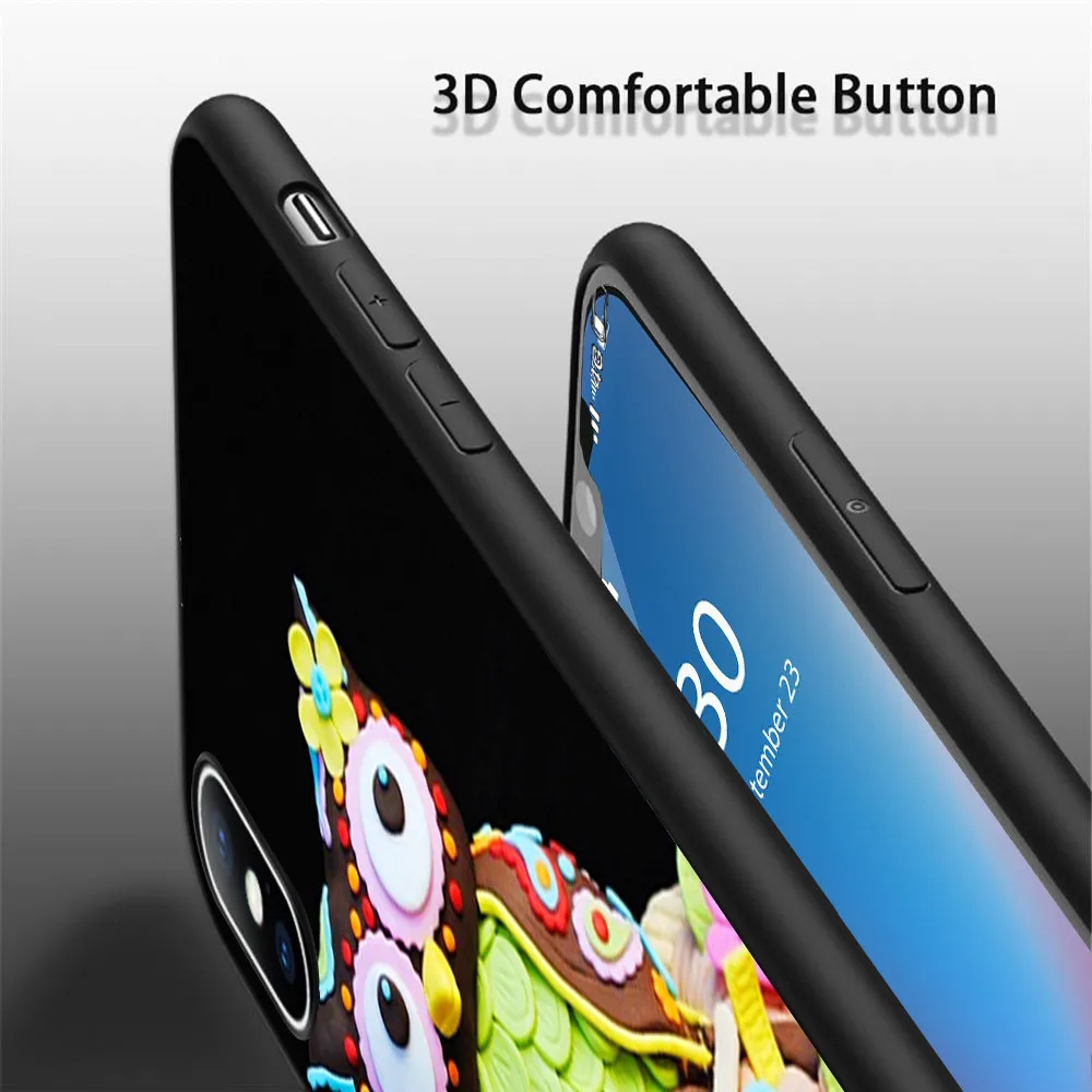 Мягкий силиконовый чехол для iPhone 11 Pro Max X 5S 6 6S XR XS 7 8 Plus | Мобильные телефоны и