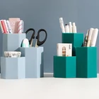 Настольный органайзер для стола, 3 отделения, фотодержатель, коробка, бытовая комната, офисные канцелярские принадлежности