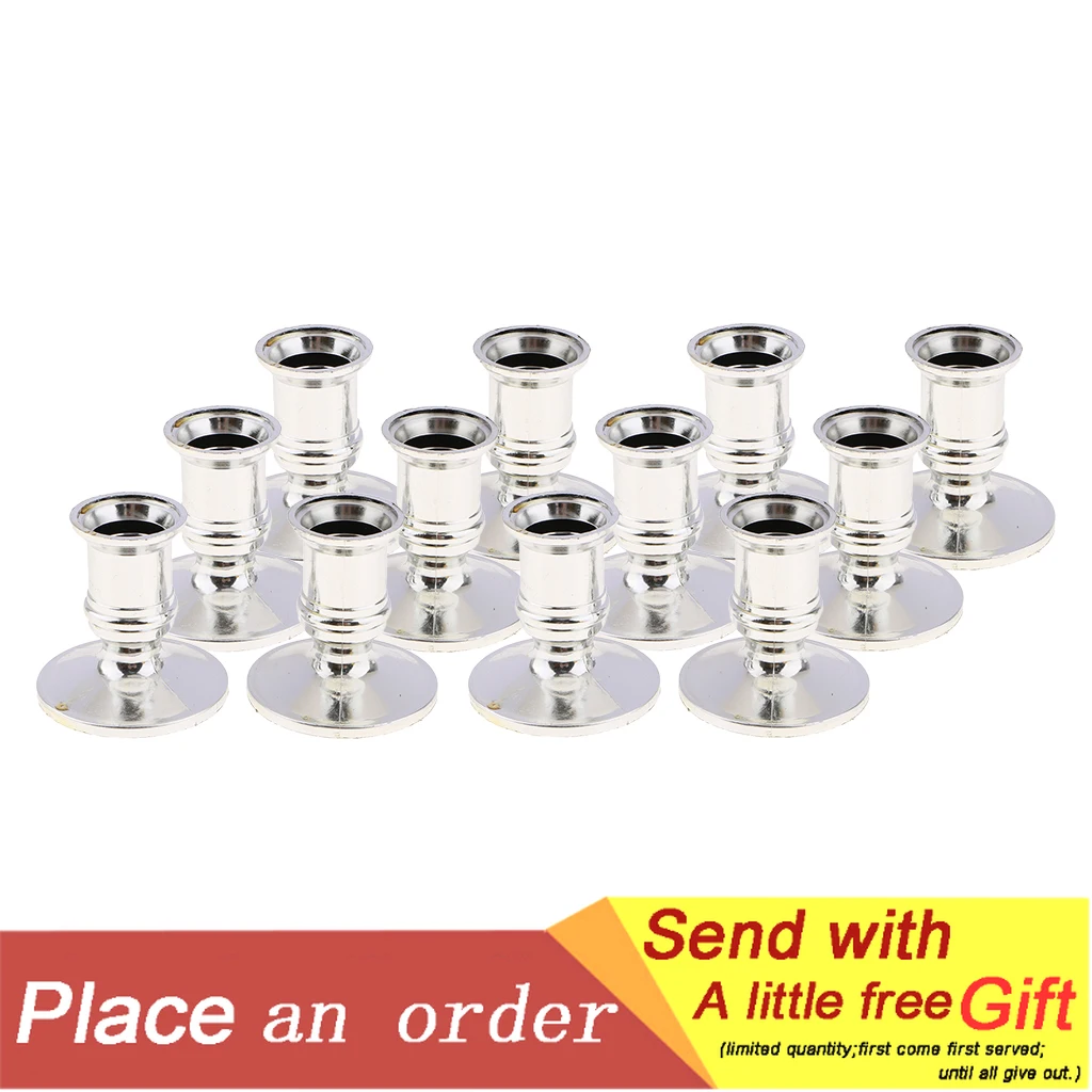 Пластиковый подсвечник для свечей подставка электронных Декор дома Рождества