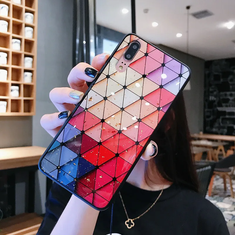 Разноцветный чехол для телефона Samsung Galaxy A750 A6 A8 Plus 2018 A7 A5 2017 Note 4 5 C9Pro J4 J6 J8 J310 J710