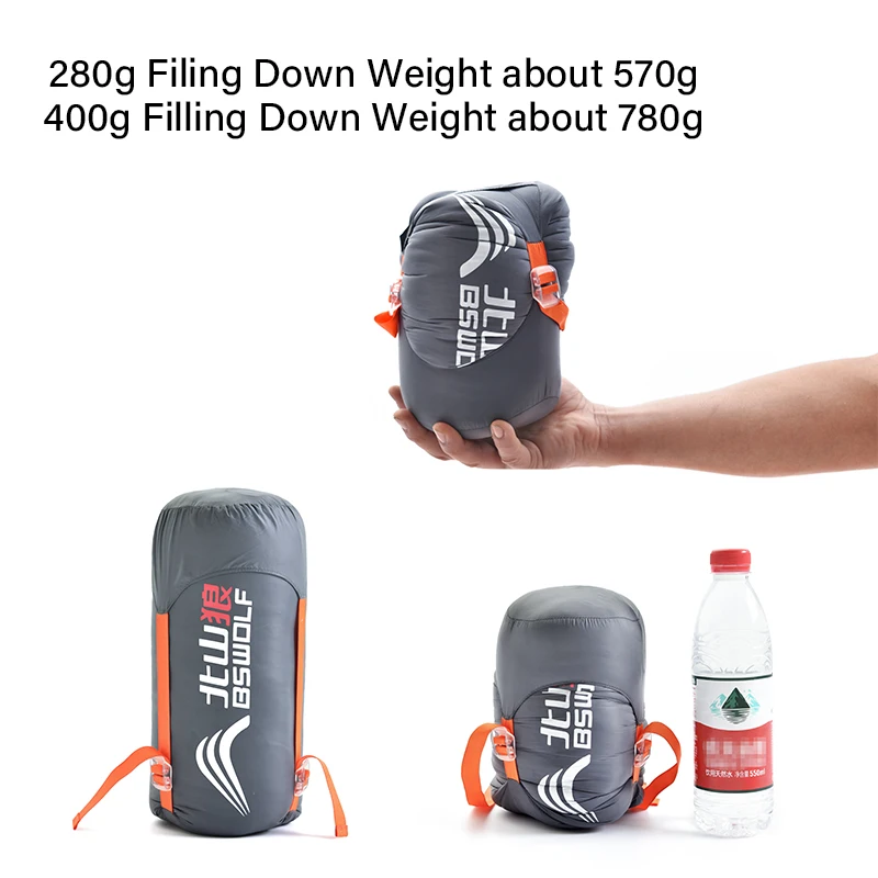 Спальный мешок BSWolf Сверхлегкий водонепроницаемый для кемпинга туристические