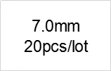 OP36-7mm-20pcs 20 шт./лот Новые поступления 5 мм круглый огненный опал бусины полное отверстие искусственный камень мяч для DIY Изготовление ювелирных ожерелий - Цвет: OP36-7mm-20pcs