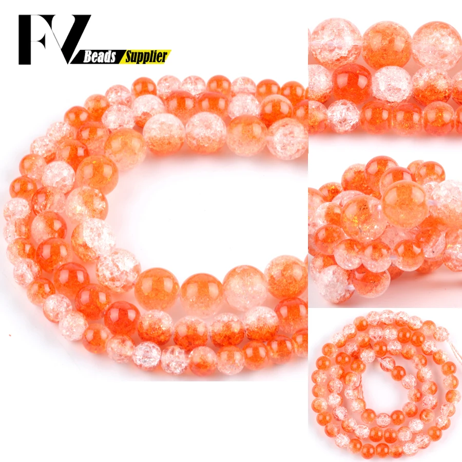 Бусины круглые незакрепленные для изготовления ювелирных изделий бусины из