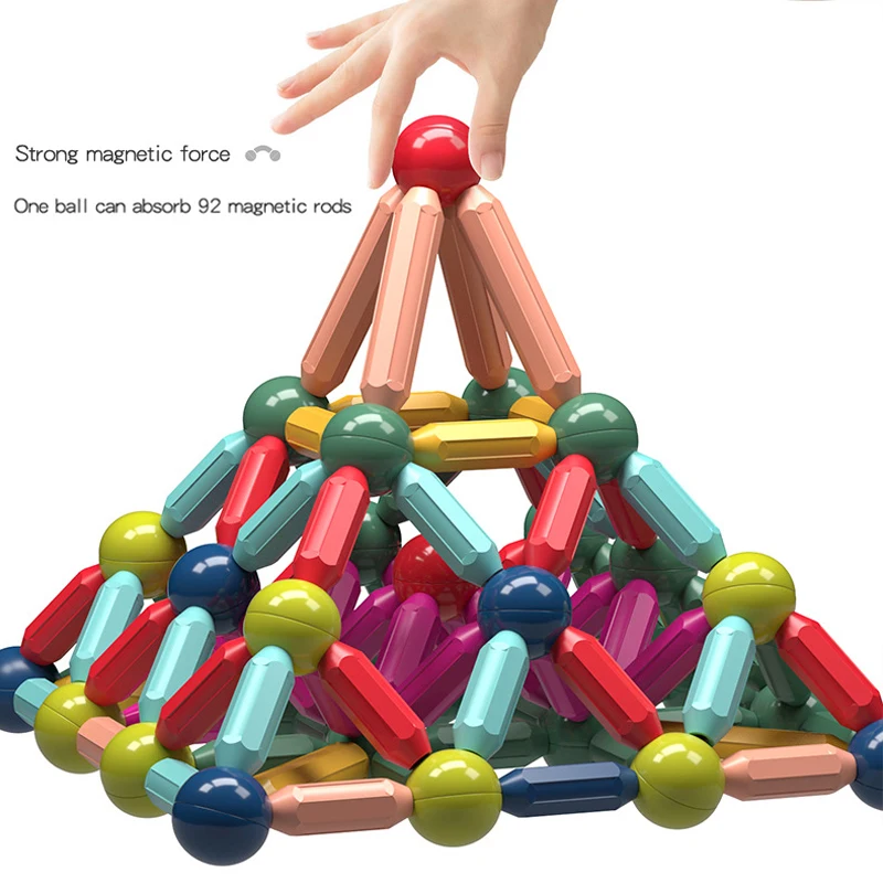 

Детский конструктор Монтессори, набор строительных блоков для мальчиков и девочек