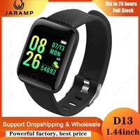 2021 new d13 plus smart watch men women smartwatch sport smart bracelet with heart rate blood pressure monitor fitness watch