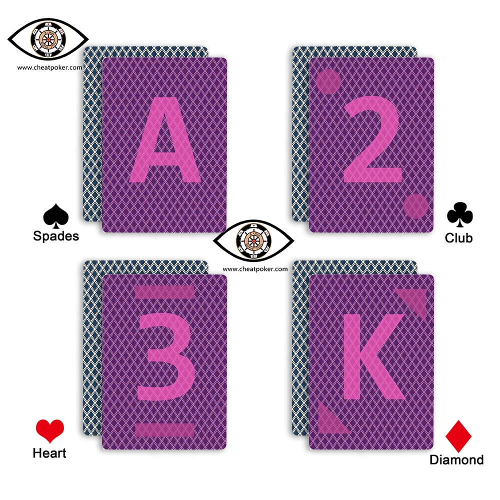 Русские антимаркировочные Чит игральные карты для контактных линз пластиковые