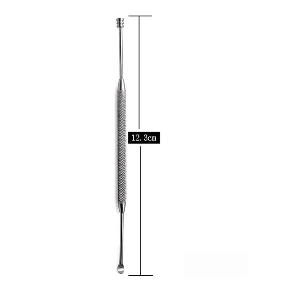 

Double-ended Stainless Steel Ear Pick Portable Safety Multifunction Spiral Ear Wax Removal Cleaner Ear Care Tool Kit