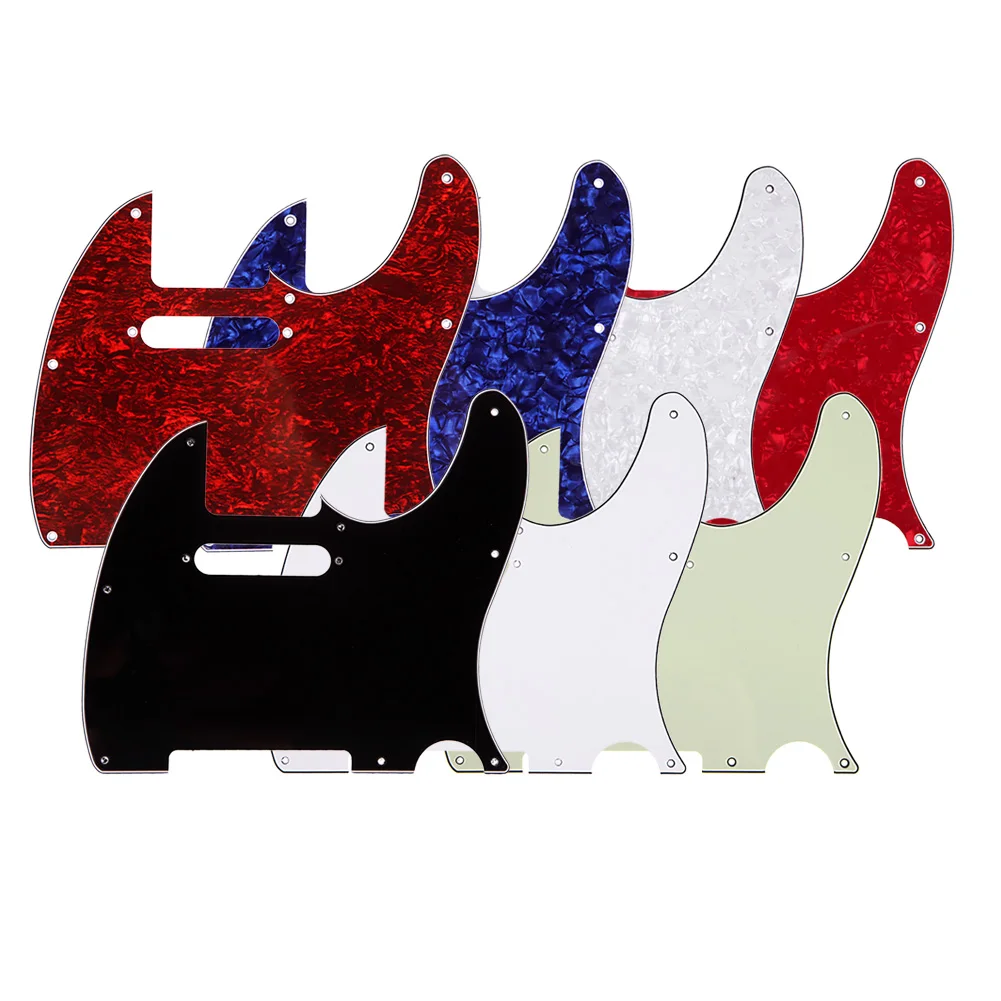 3Ply Состаренный перламутровый Pickguard Tele Style гитарный маркер с белым жемчугом