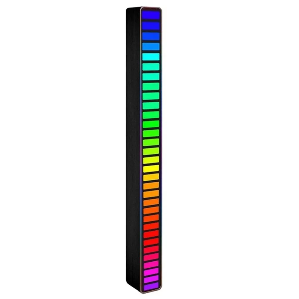 

RGB Voice-Activated Pickup Rhythm Light Creative Colorful Sound Control Led Ambient Light With 32 Bit Music Level Indicator