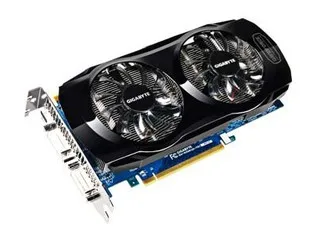 Gigabyte GV-N560UD-1GI видеокарты 256 бит GTX 560 1 ГБ GDDR5 HDMI 2 * DVI для Nvidia Geforce GTX560 оригинальная б/у