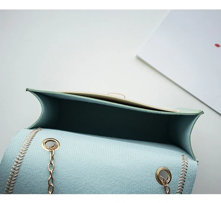 Новинка Весна 2021 Корейская квадратная мини-сумка с замком женская сумка вышивкой