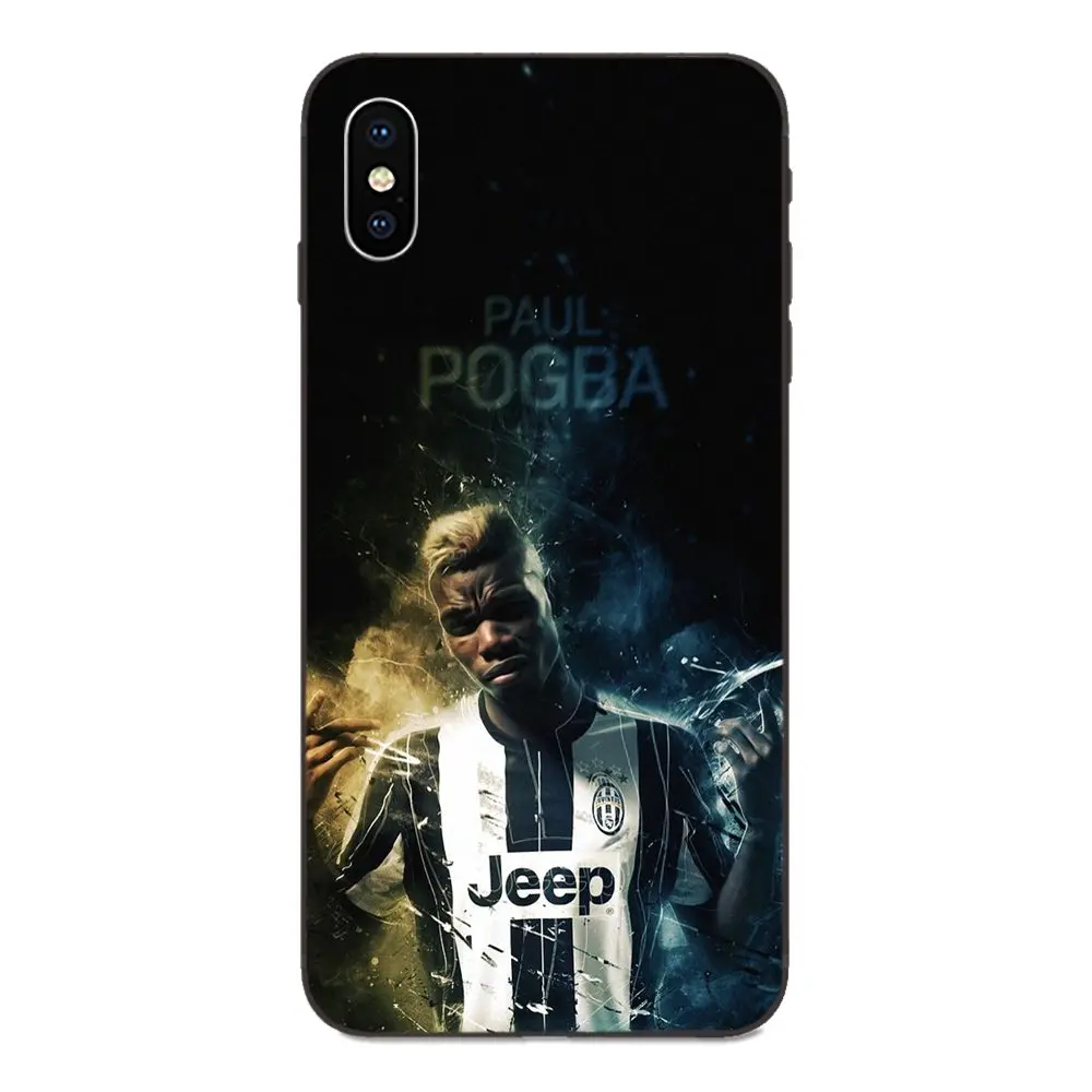 Изображение Paul Pogba Дибала для Galaxy A3 A5 A6 A6s A7 A8 A9 A10 A20E A30 A40 A50 A60 A70 A80 A90 плюс чехол из термопластичного полиуретана