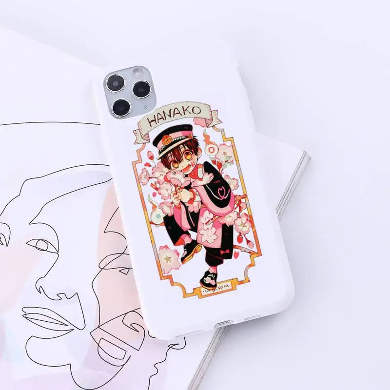 

Toilet Bound Hanako Kun Phone Case Candy Color for iPhone 6 7 8 11 12 s mini pro X XS XR MAX Plus
