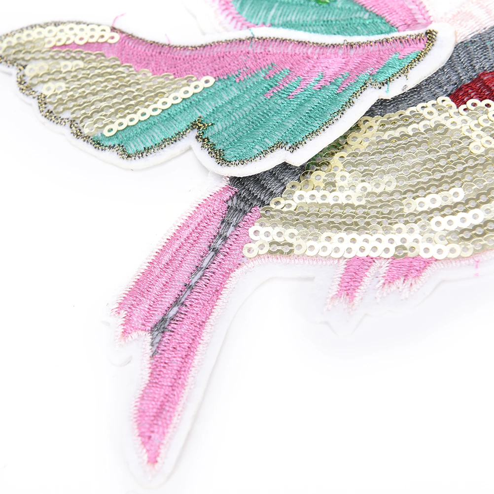 DIY Лоскутные Птицы вышитые патчи железа на шитье для одежды полосы аппликация Diy