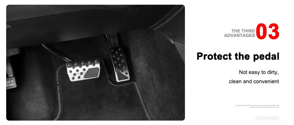 MOPAI, автомобильные педали для Jeep Grand Cherokee, 2011-, Автомобильный газовый тормоз, ножной упор, педаль для Jeep Grand Cherokee, автомобильные аксессуары