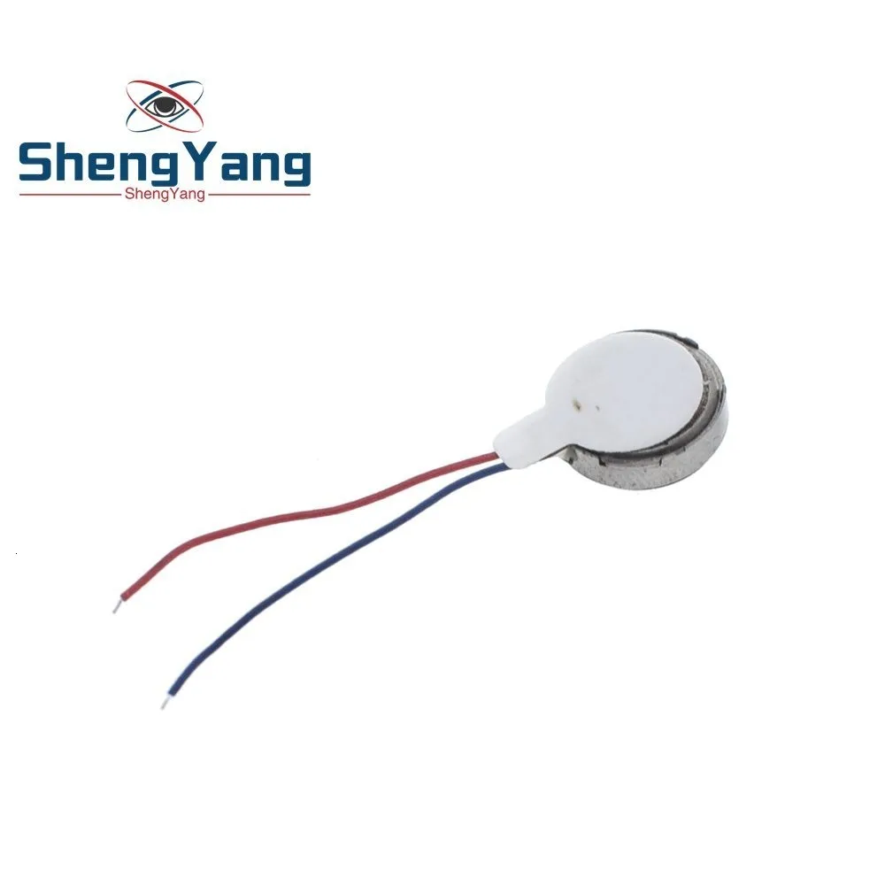ShengYang 1x DC 3V 70mA 12000 об/мин для телефона монета плоская Вибрация двигателя G08 1027