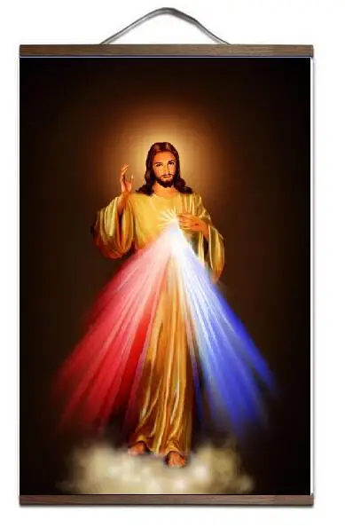 Divine Mercy изображение Любовь Иисуса Христа мотивационные Художественная печать