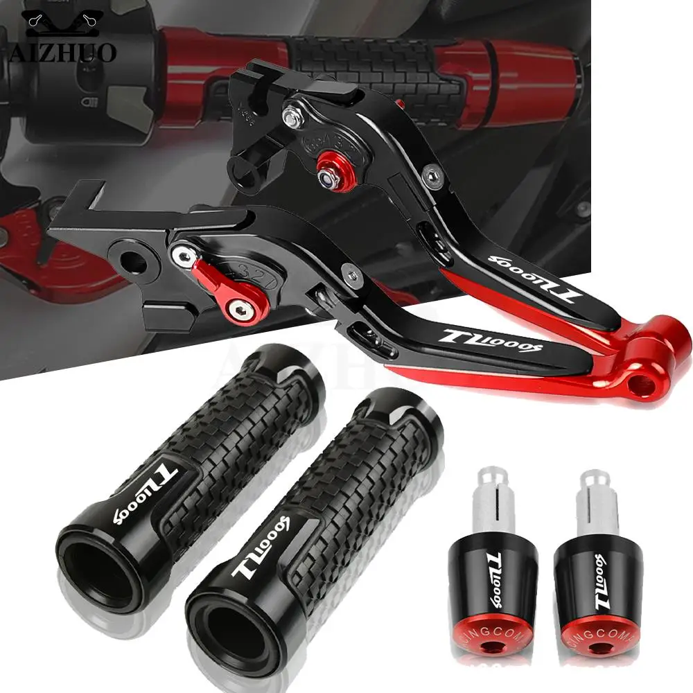 

FOR SUZUKI TL1000S TL1000 S TL 1000 1998 1999 Motorcycle Adjustable Brake Clutch Levers Handle Bar End Hand Grips Ends 1997 2001
