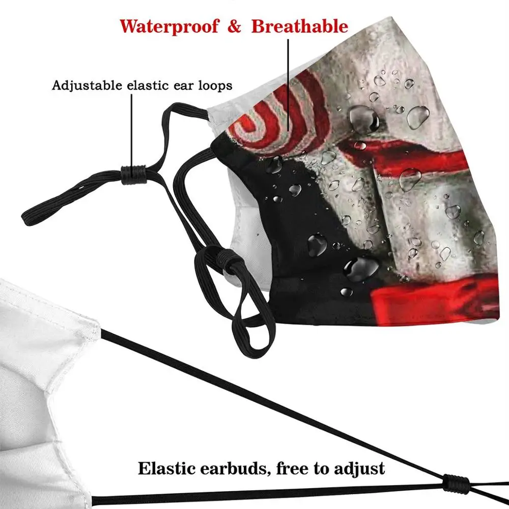 Кукольная кукольная ужасающая маска забавная крутая тряпичная кукла в маске из