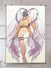 Аниме Digimon Приключения Angewomon домашний декор плакат Стена Свиток 60*90 см висячий плакат свиток для дома комнаты