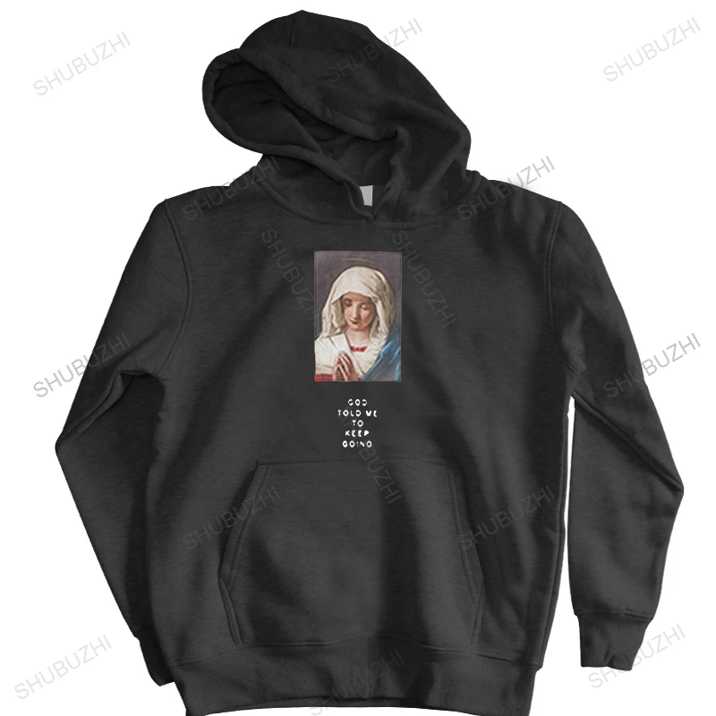 

autumn winter hoodies Men Streetwear Harajuku hoodie Madonna Print shubuzhi Tops sweatshirt Male Cotton